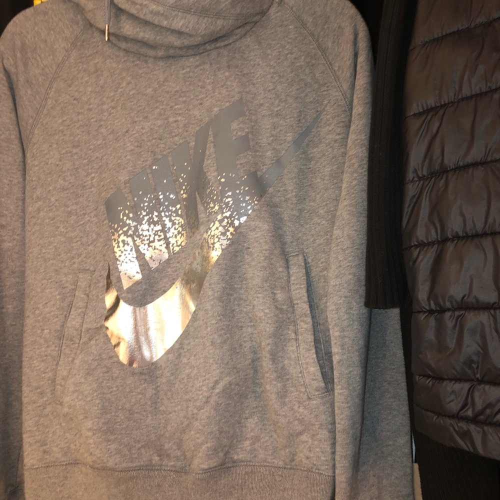 Grey Nike hoodie